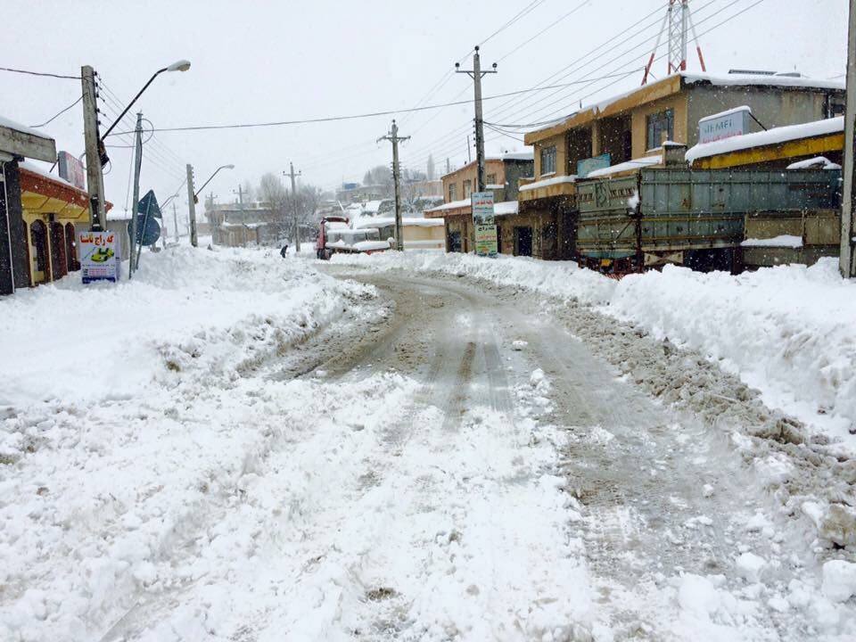 Kurdistan's 2016 bride, blanket of snow